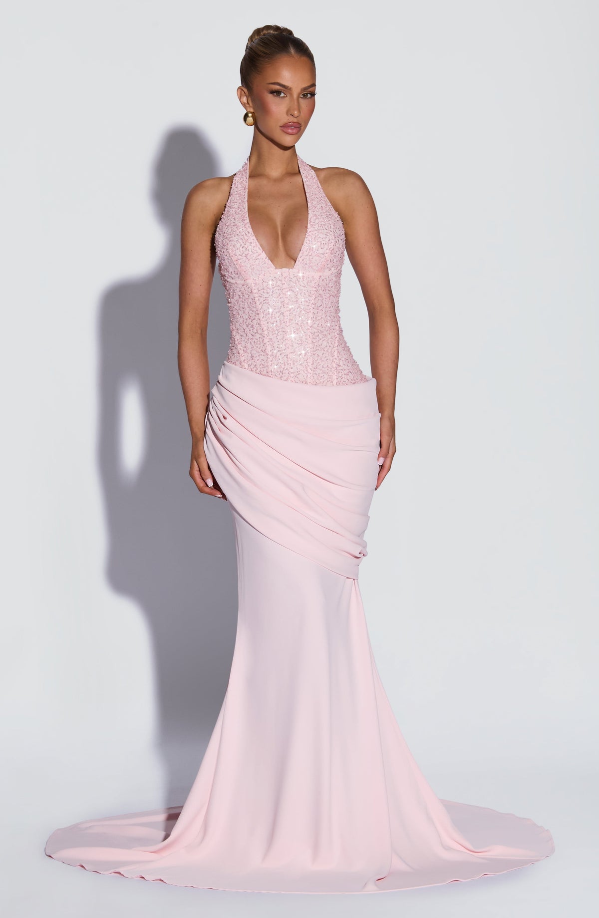 Taylor Elbisesi - Pembe