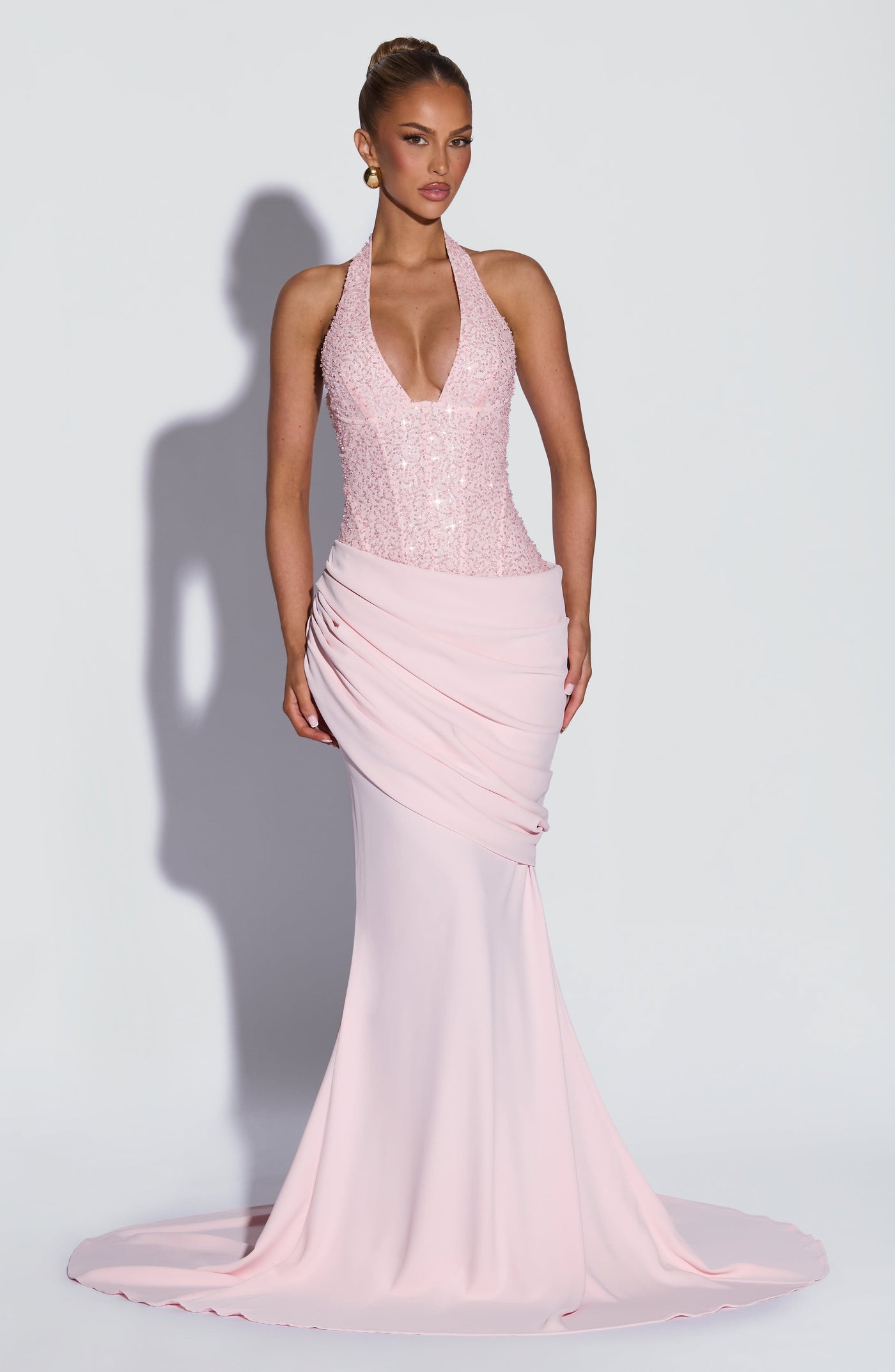 Taylor Elbisesi - Pembe