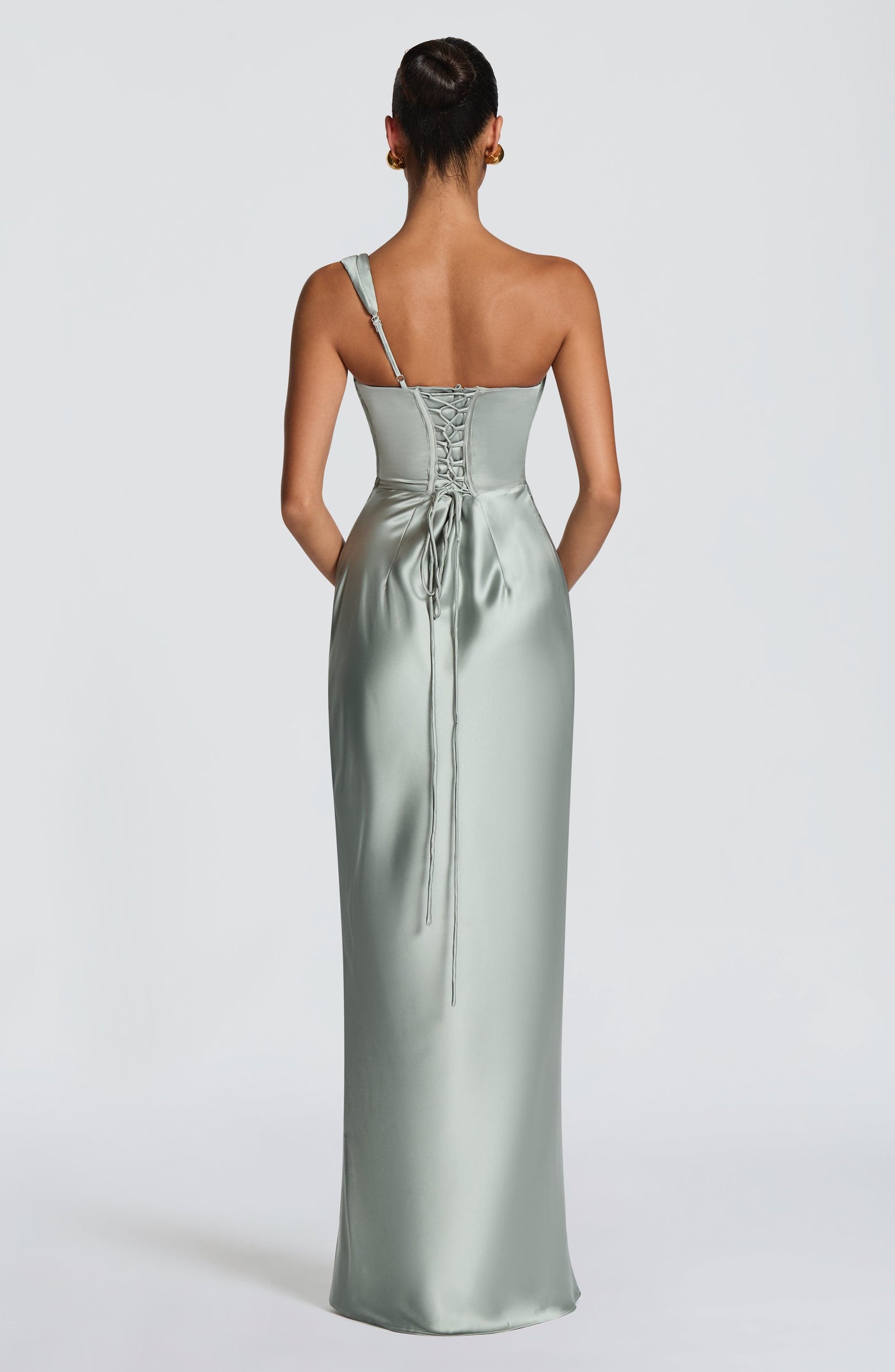 Thalassa Maxi Elbise - Adaçayı Yeşili