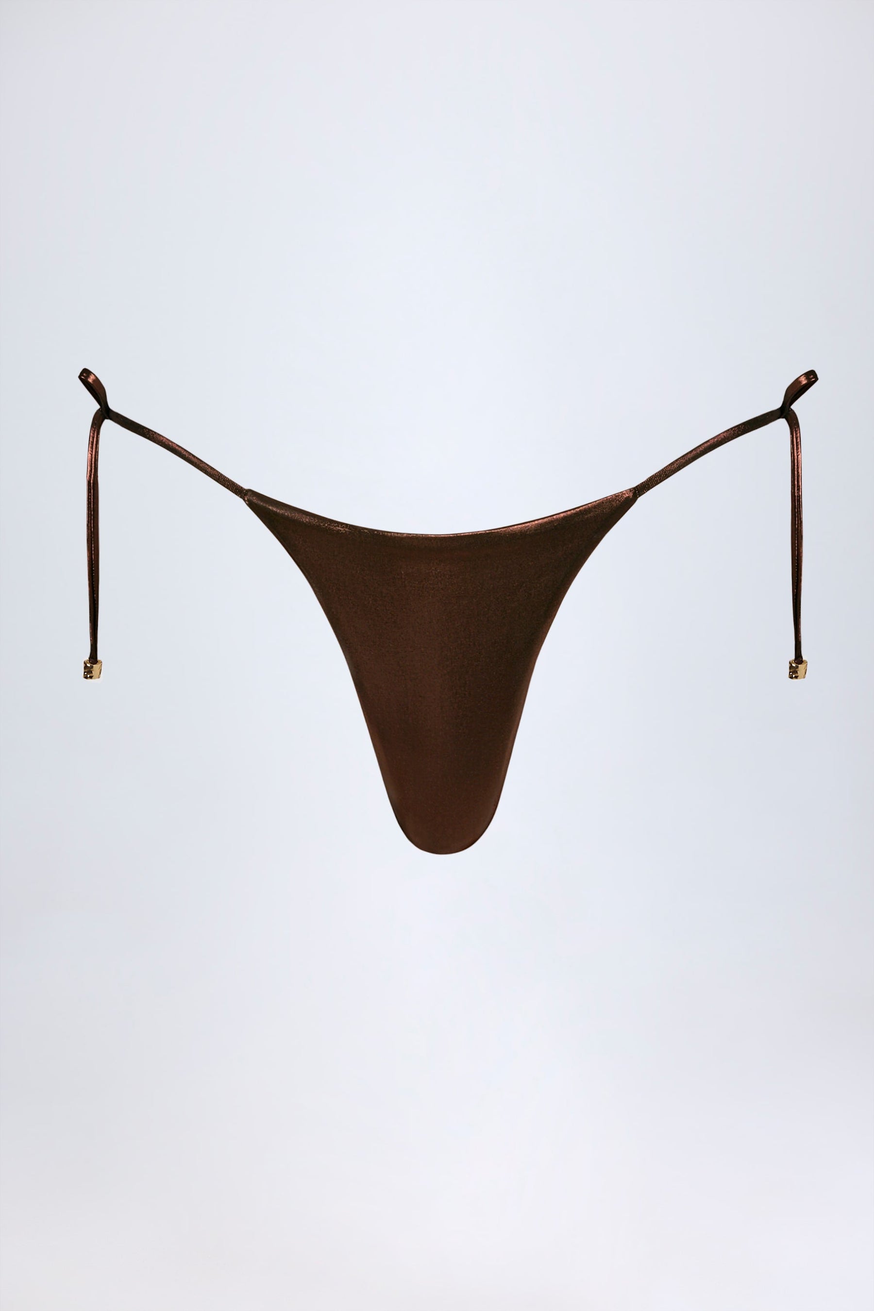 Bronz Altın Rengi Tanga Bikini Altı