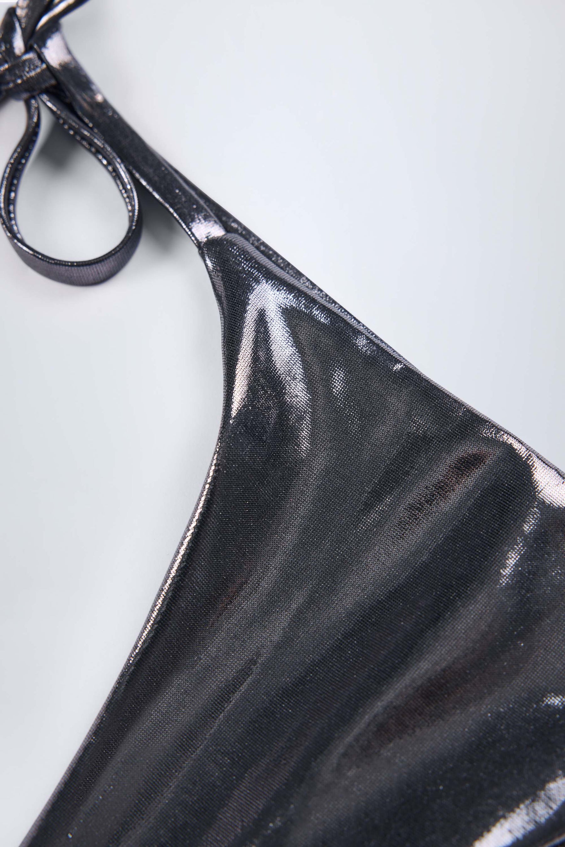 Gümüş Krom Renkli Tanga Bikini Altı