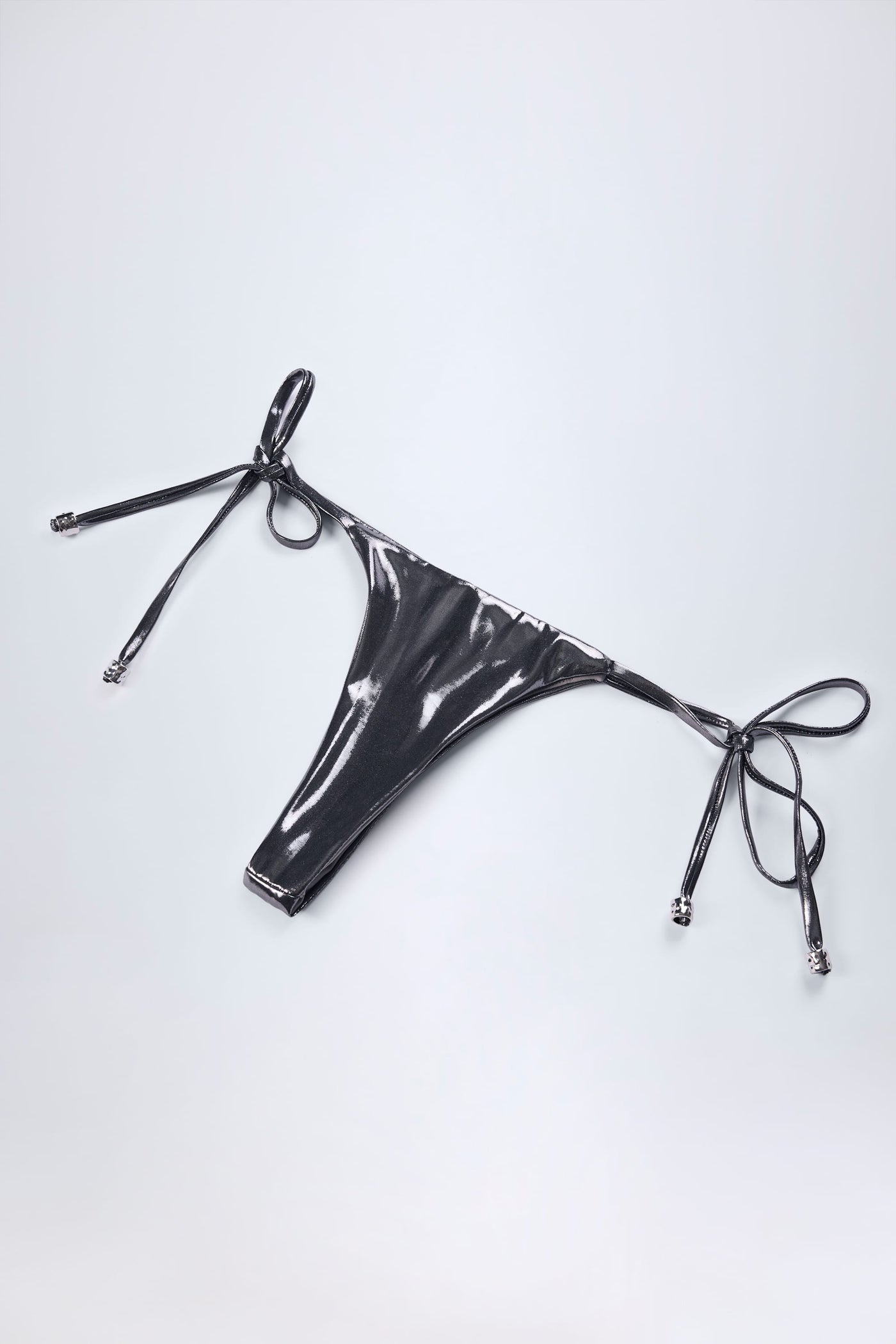 Gümüş Krom Renkli Tanga Bikini Altı