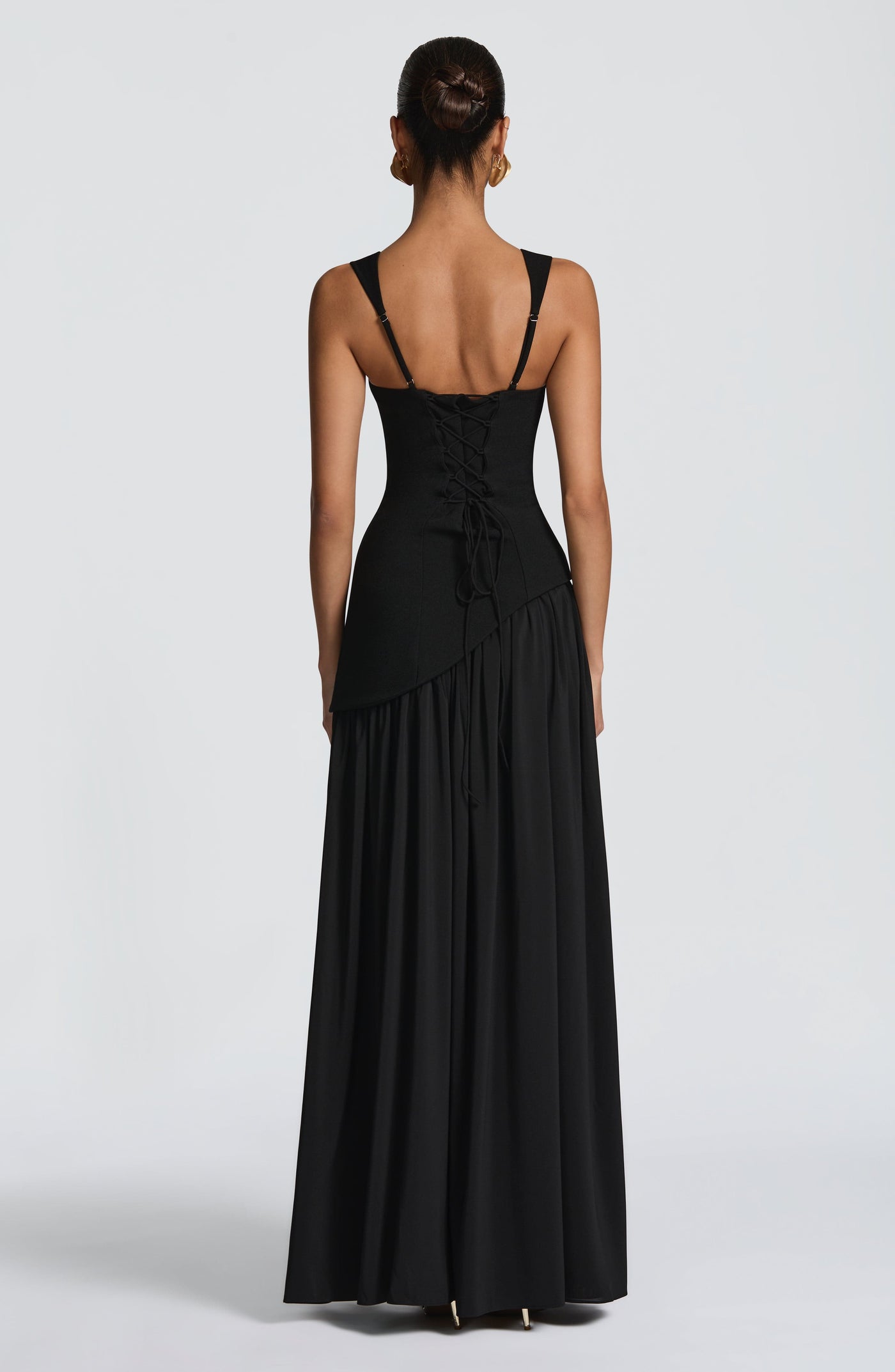Tullulah Maxi Elbise - Siyah