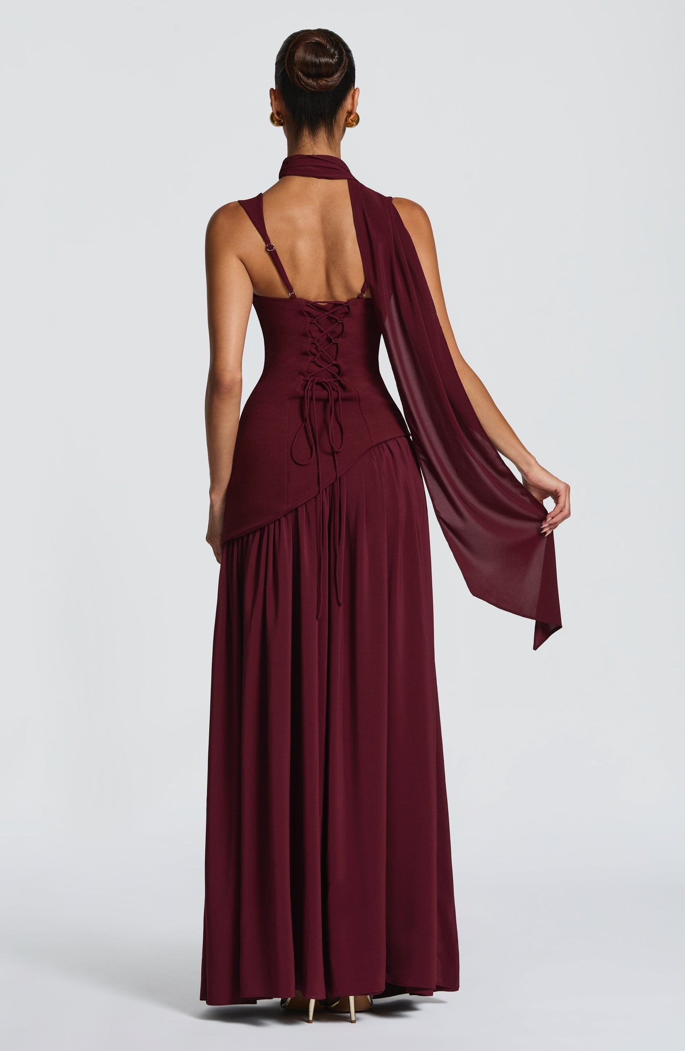 Tullulah Maxi Elbise - Kiraz Lake