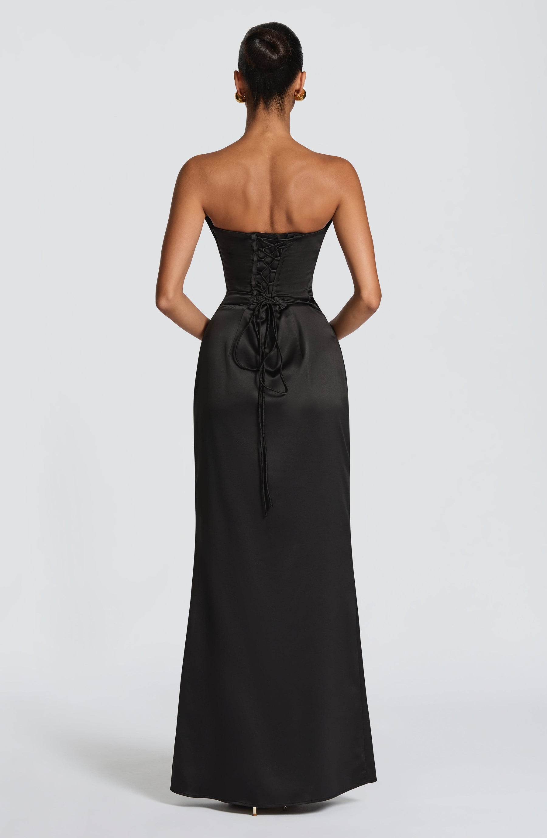 Vessa Maxi Elbise - Siyah
