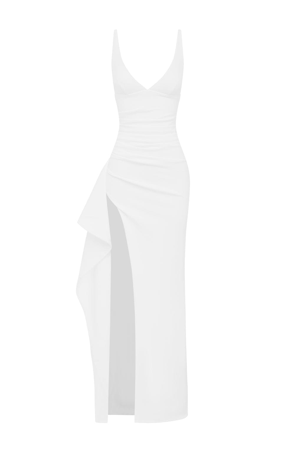 Violetta Maxi Elbise - Fildişi