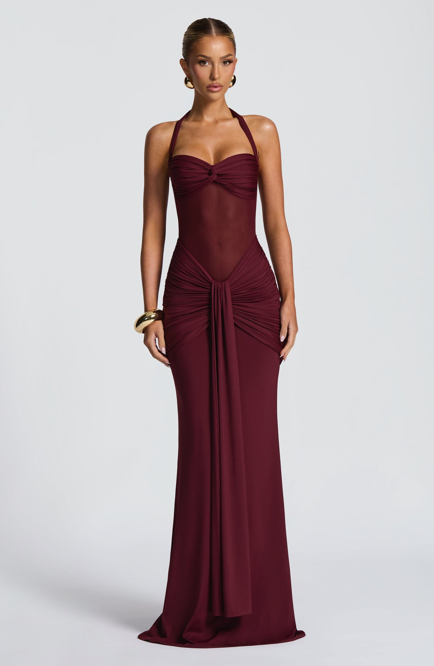 Vixen Maxi Elbise - Kiraz Lake