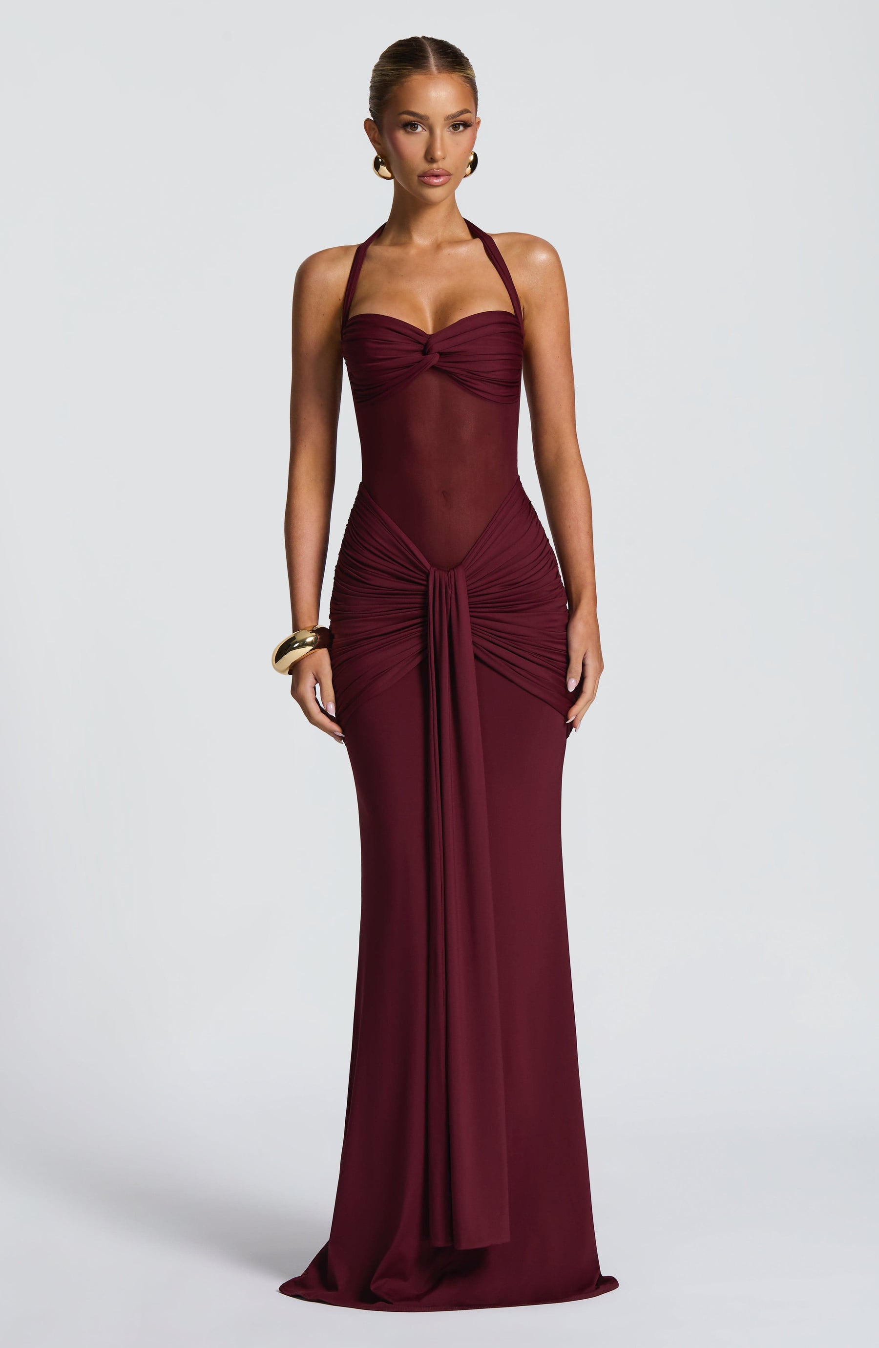 Vixen Maxi Elbise - Kiraz Lake