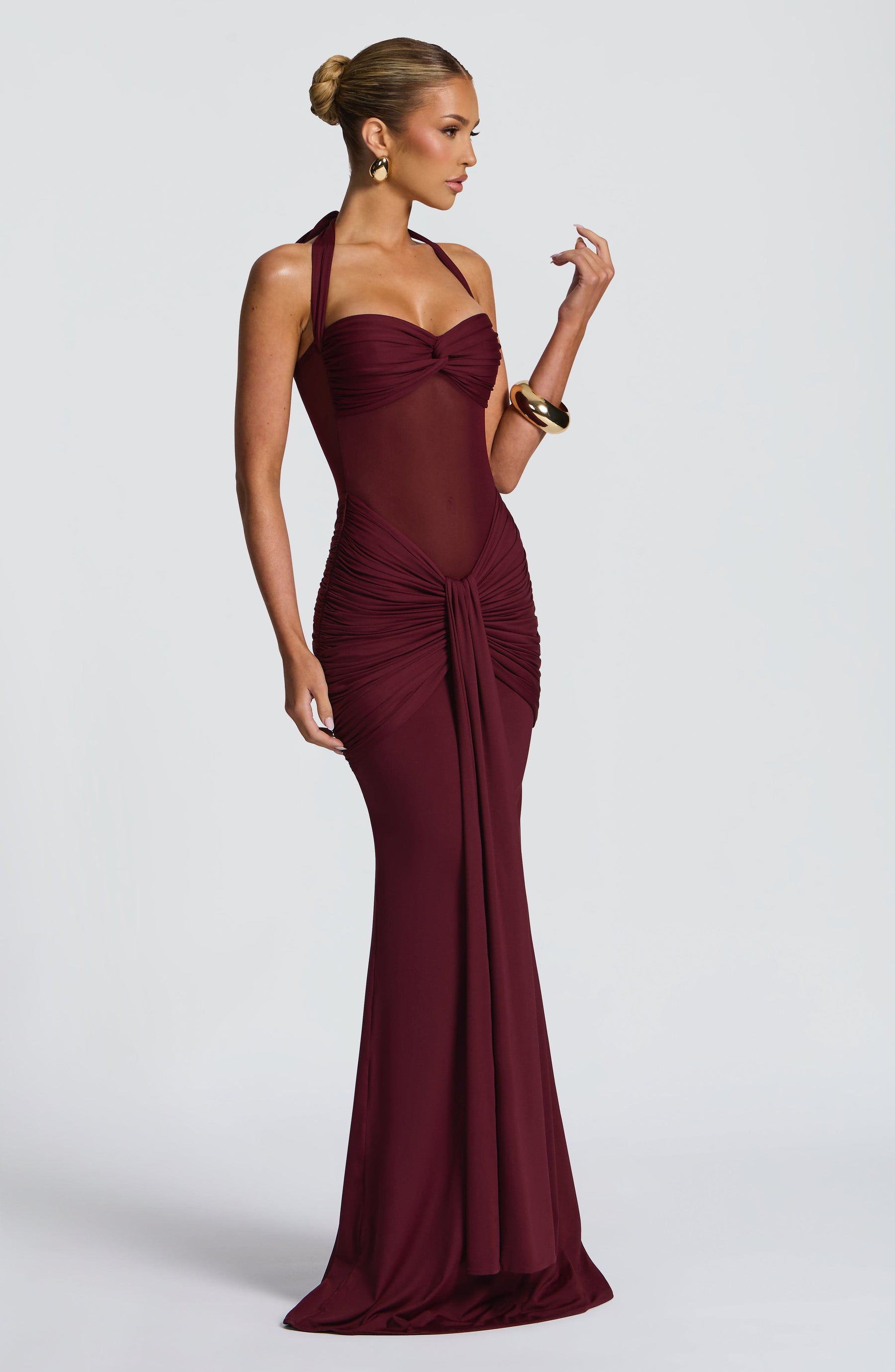 Vixen Maxi Elbise - Kiraz Lake