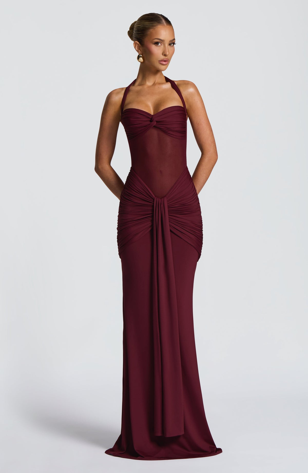 Vixen Maxi Elbise - Kiraz Lake