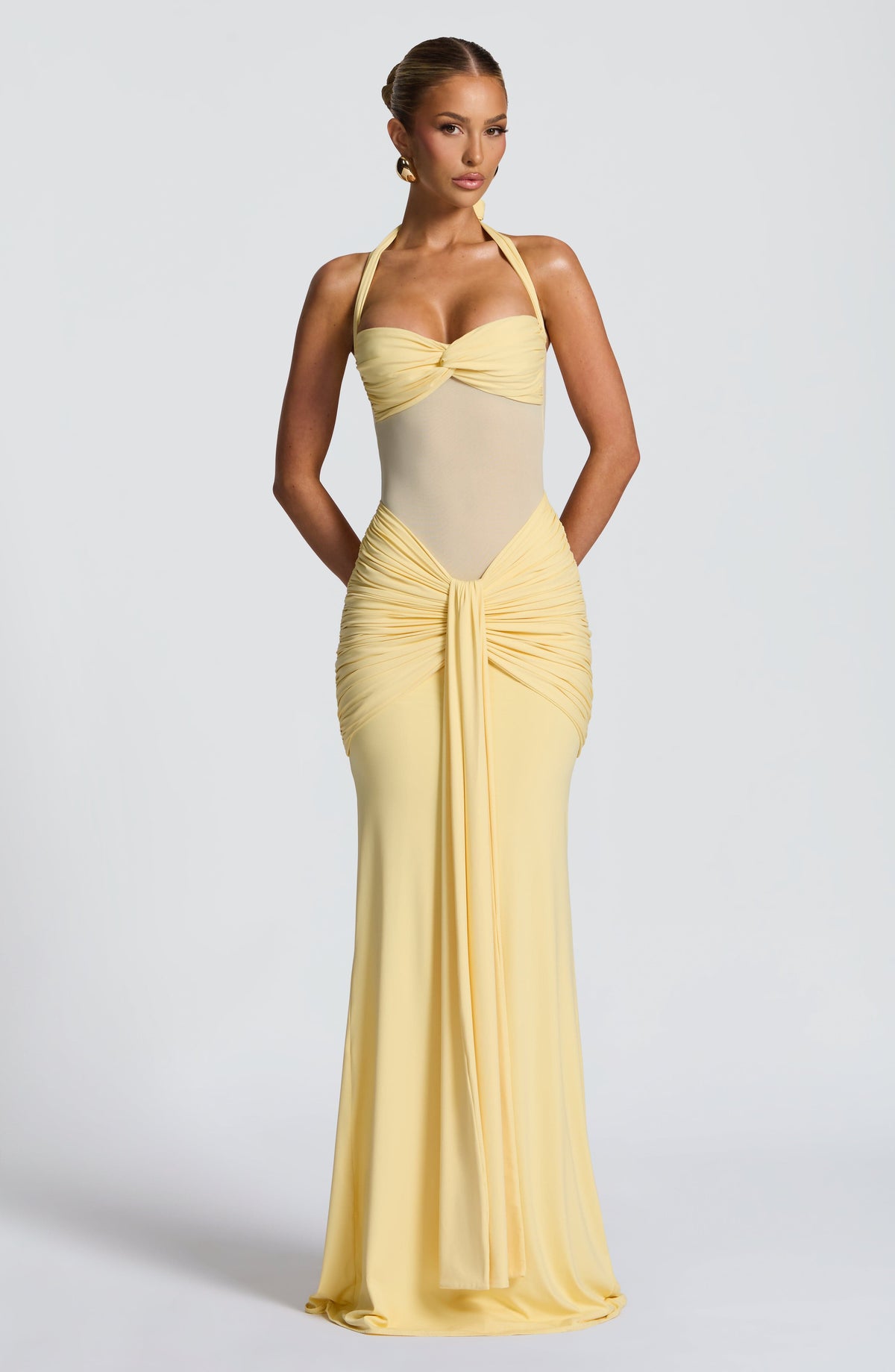 Vixen Maxi Elbise - Limon