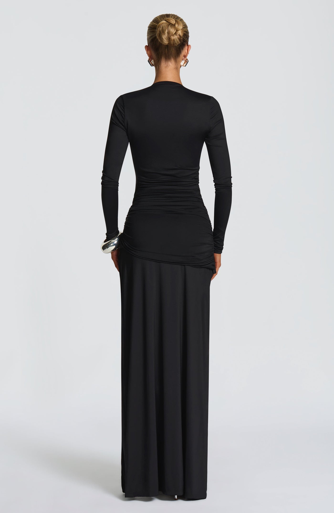 Ysabella Maxi Elbise - Siyah