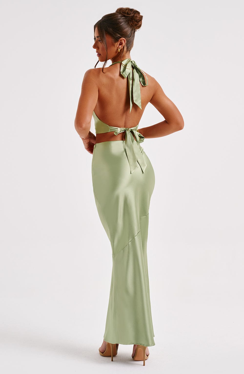 Zaylee Maxi Etek - Haki