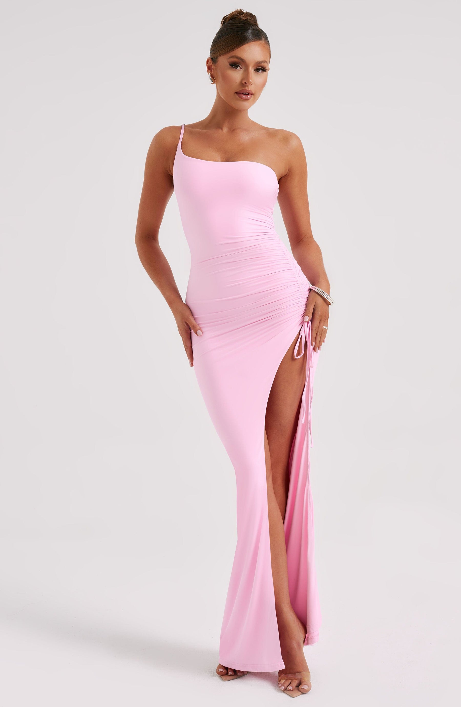 Zuri Maxi Elbise - Pembe