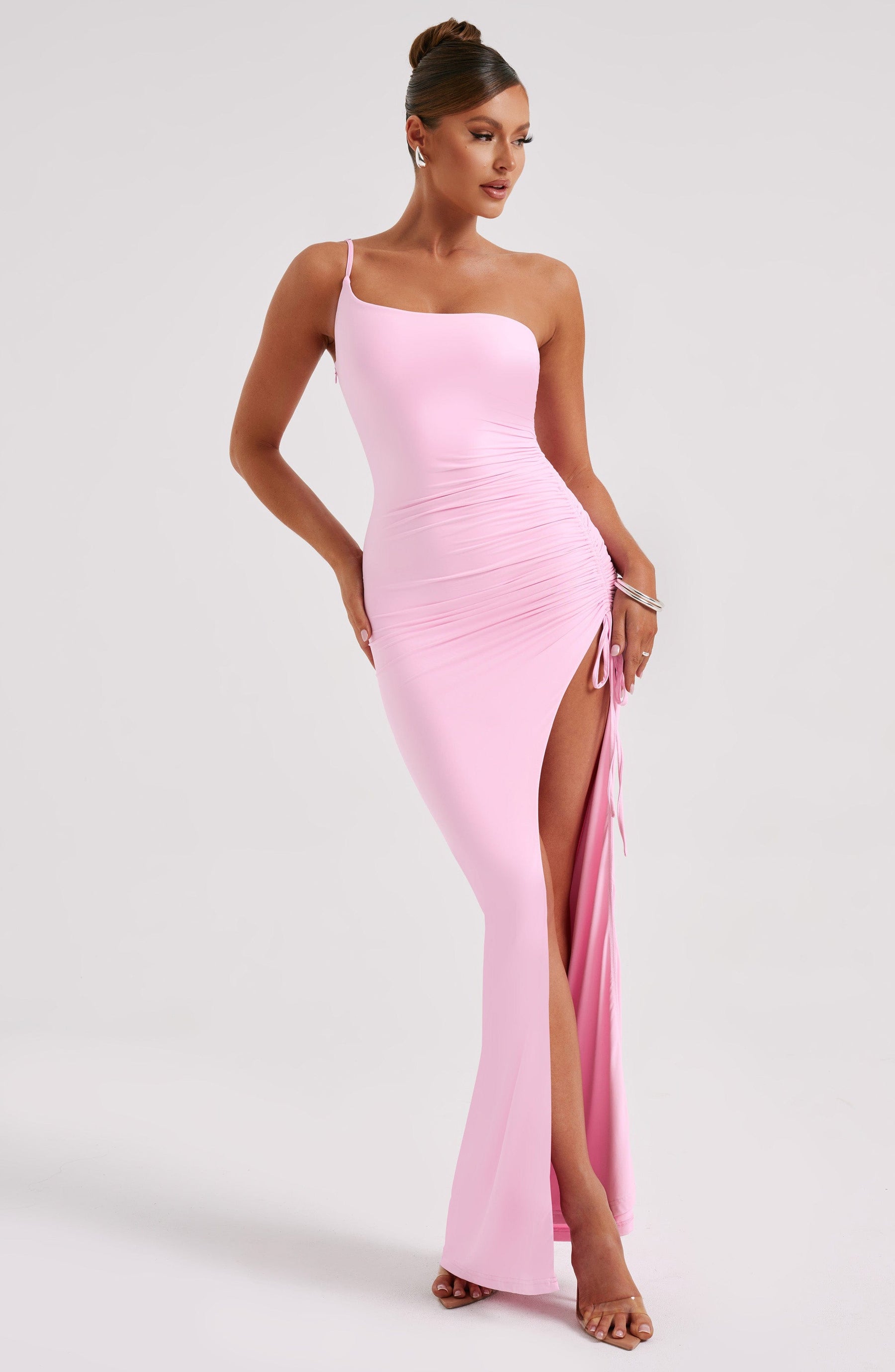 Zuri Maxi Elbise - Pembe