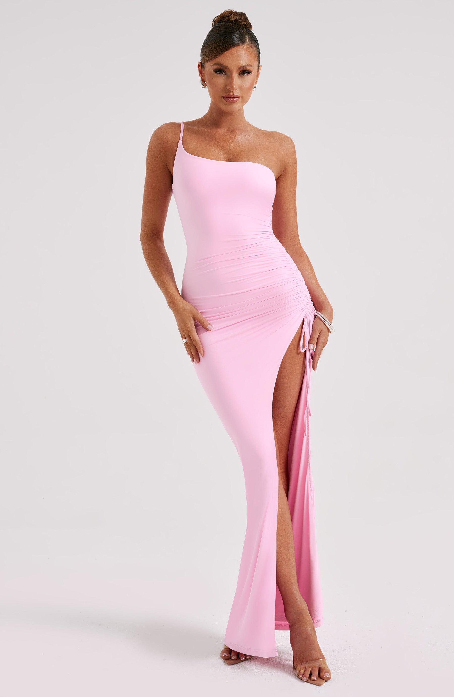 Zuri Maxi Elbise - Pembe