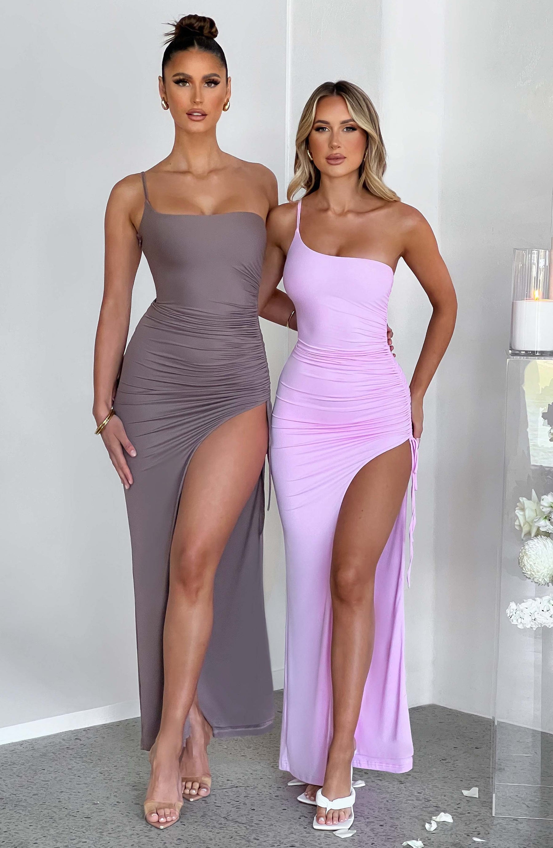 Zuri Maxi Elbise - Pembe
